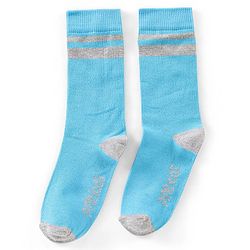 Pine Kids Regular Length Antimicrobial Socks Text Design Pack of 3 - Multicolor