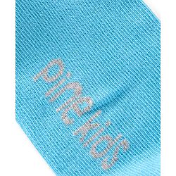 Pine Kids Regular Length Antimicrobial Socks Text Design Pack of 3 - Multicolor