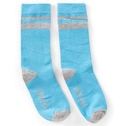 Pine Kids Regular Length Antimicrobial Socks Text Design Pack of 3 - Multicolor