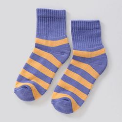 Pine Kids Ankle Length Anti Microbial Washed Terry Socks Pack of 3 (Color May Vary)