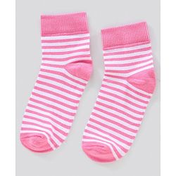 Pine Kids Anti Bacterial Ankle Length Printed Socks Pack Of 3 - Multicolour