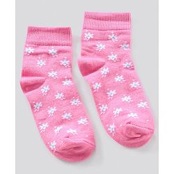 Pine Kids Anti Bacterial Ankle Length Printed Socks Pack Of 3 - Multicolour