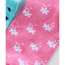 Pine Kids Anti Bacterial Ankle Length Printed Socks Pack Of 3 - Multicolour