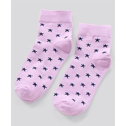 Pine Kids Regular Length Anti Microbial Washed Socks Pack of 3 (Color May Vary)