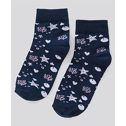 Pine Kids Regular Length Anti Microbial Washed Socks Pack of 3 (Color May Vary)