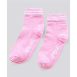 Pine Kids Regular Length Anti Microbial Washed Socks Pack of 3 (Color May Vary)