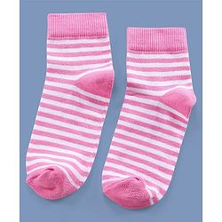 Pine Kids Regular Length Anti Microbial Washed Socks Pack of 3 (Color May Vary)