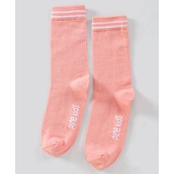 Pine Kids Mid-Calf Non-Terry Anti-Microbial Socks Pack of 3 (Colour May Vary)