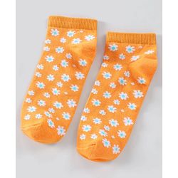 Pine Kids Ankle Length Non-Terry Anti-Microbial Socks Pack of 3 (Colour May Vary)