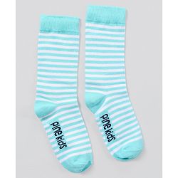 Pine Kids Antimicrobial Washed Mid Calf Length Socks Pack of 3 - Multicolour