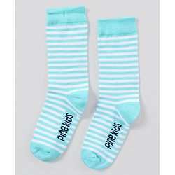 Pine Kids Antimicrobial Washed Mid Calf Length Socks Pack of 3 - Multicolour