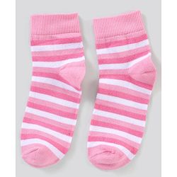 Pine Kids Regular Length Non-Terry Anti-Microbial Socks Pack of 3 (Colour May Vary)
