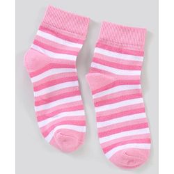 Pine Kids Regular Length Non-Terry Anti-Microbial Socks Pack of 3 (Colour May Vary)