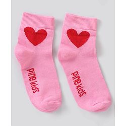 Pine Kids Regular Length Non-Terry Anti-Microbial Socks Pack of 3 (Colour May Vary)