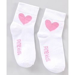Pine Kids Regular Length Non-Terry Anti-Microbial Socks Pack of 3 (Colour May Vary)