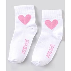 Pine Kids Regular Length Non-Terry Anti-Microbial Socks Pack of 3 (Colour May Vary)