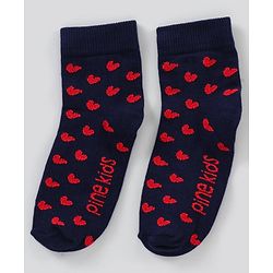 Pine Kids Regular Length Non-Terry Anti-Microbial Socks Pack of 3 (Colour May Vary)