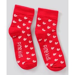 Pine Kids Regular Length Non-Terry Anti-Microbial Socks Pack of 3 (Colour May Vary)