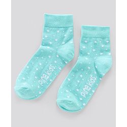 Pine Kids Anti Microbial Socks Dot Design Set of 3 Pairs (Color May Vary)