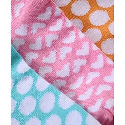 Pine Kids Regular Length Non-Terry Anti-Microbial Socks Pack of 3 (Colour May Vary)