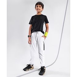 Pine Active Full Length Anti Bacterial Joggers with Stretch - Light Grey