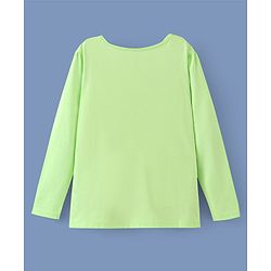 Pine Kids Full Sleeves Bio-washed T-Shirt Snoopy Collection - Sharp Green