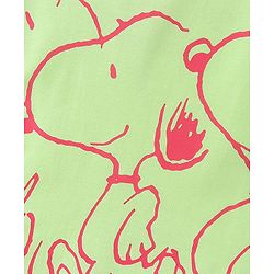 Pine Kids Full Sleeves Bio-washed T-Shirt Snoopy Collection - Sharp Green