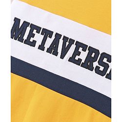 Pine Kids Full Sleeves Biowashed Sweatshirt Text Print- Yellow