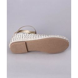 Pine Kids Shimmer Slip on Bellies - Silver