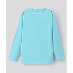 Pine Kids Biowashed Spider Man Collection Full Sleeves Tee - Sky Blue