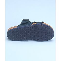 Pine Kids Slip On Sandals with Cork Footbed - Navy