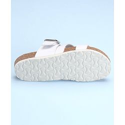 Pine Kids Slip On Sandals with Cork Footbed - Navy