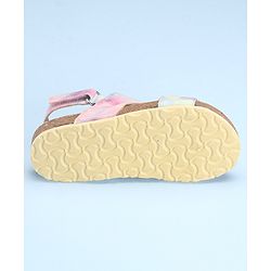 Pine Kids Velcro Closure Sandal Marble Print - Multicolour