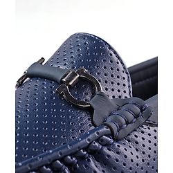 Pine Kids Slip On Party Wear Loafers - Blue