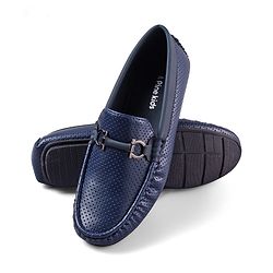 Pine Kids Slip On Party Wear Loafers - Blue
