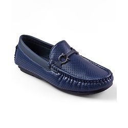 Pine Kids Slip On Party Wear Loafers - Blue