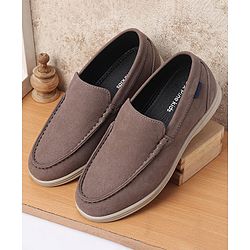 Pine Kids Slip On Loafers - Grey