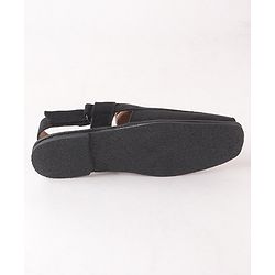 Pine Kids Peshawari Ethnic Sandals with Velcro Closure - Blue