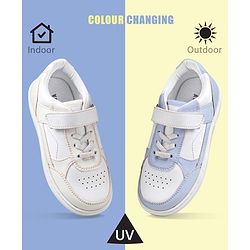 Pine Kids Velcro Closure Casual Shoes - White