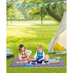 Pine Kids Rolling Mattress with Waterproof Cover - Grey
