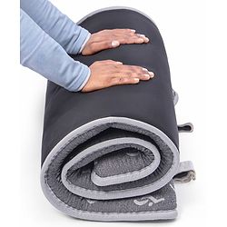 Pine Kids Rolling Mattress with Waterproof Cover - Grey