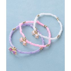 Pine Kids Free Size Bracelets Pack of 3-  Multicolor