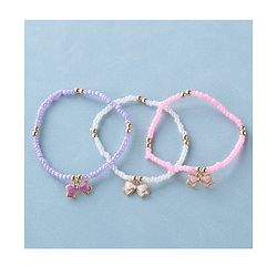 Pine Kids Free Size Bracelets Pack of 3-  Multicolor