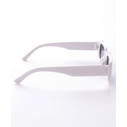 Pine Kids Free Size Rectangular Sunglasses - White