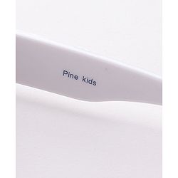 Pine Kids Free Size Rectangular Sunglasses - White