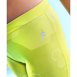 Pine Active Full Length Geometric Print Legging - Green