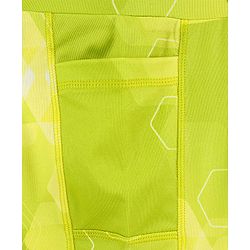 Pine Active Full Length Geometric Print Legging - Green