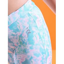 Pine Active Full Length Tie Dye Effect Legging - Blue