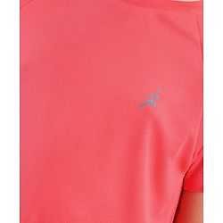 Pine Active Lycra T-shirt and Shorts Set - Red