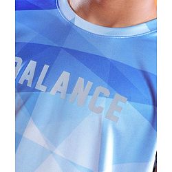 Pine Active Skin Friendly & Breathable Sleeveless Sportswear T-Shirt - Blue